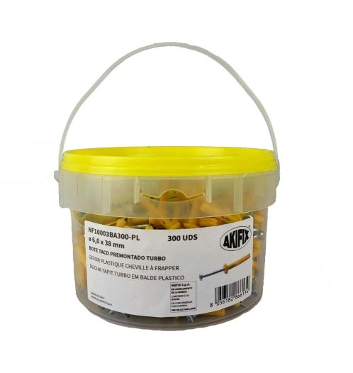 Bote taco premontado turbo 6x38mm