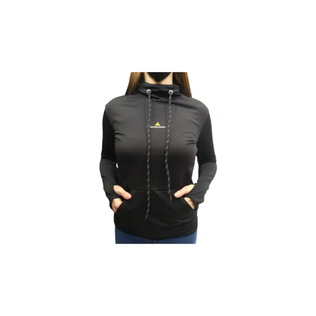 Buzo Mujer Urbano Deportivo Urban Luxury Ng +guantes termicos