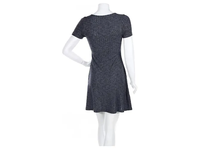 Christian Siriano Vestidos Gris antracita 