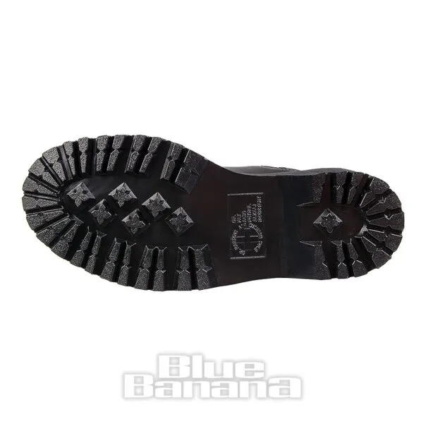 Dr Martens 2976 Botas Militares Oficiales Patent Chelsea - Negro
