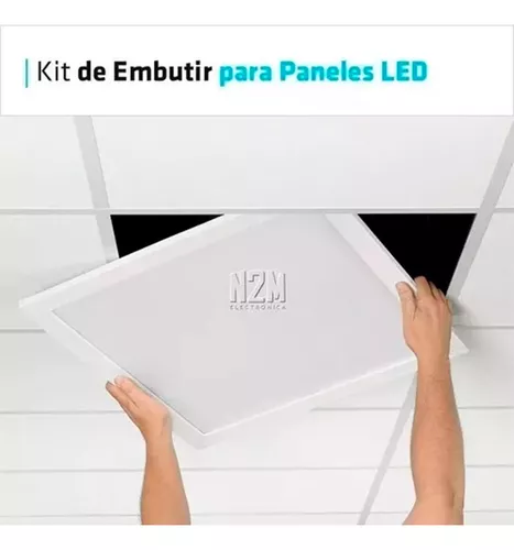 Kit De Embutir Para Panel Led 120x30 60x60