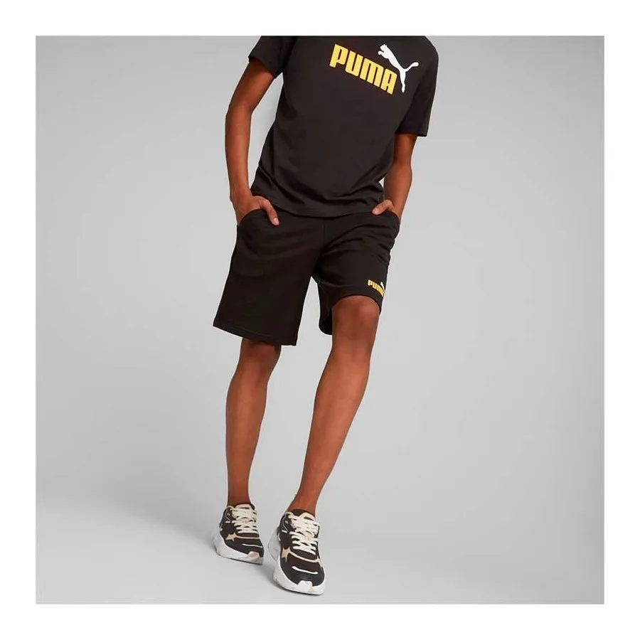 Puma PANTALON Hombre ESS+2COL 586766-91 NEGRO