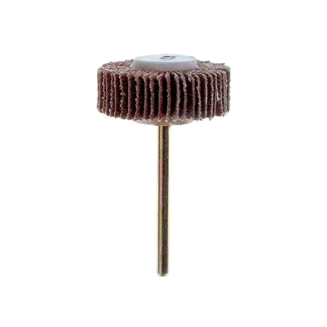 RUEDA FLAP 3/8 GRANO 120 C/VASTAGO 1/8 DREMEL 503