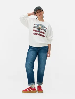 Sudadera con estampado gráfico de Bruce Springsteen