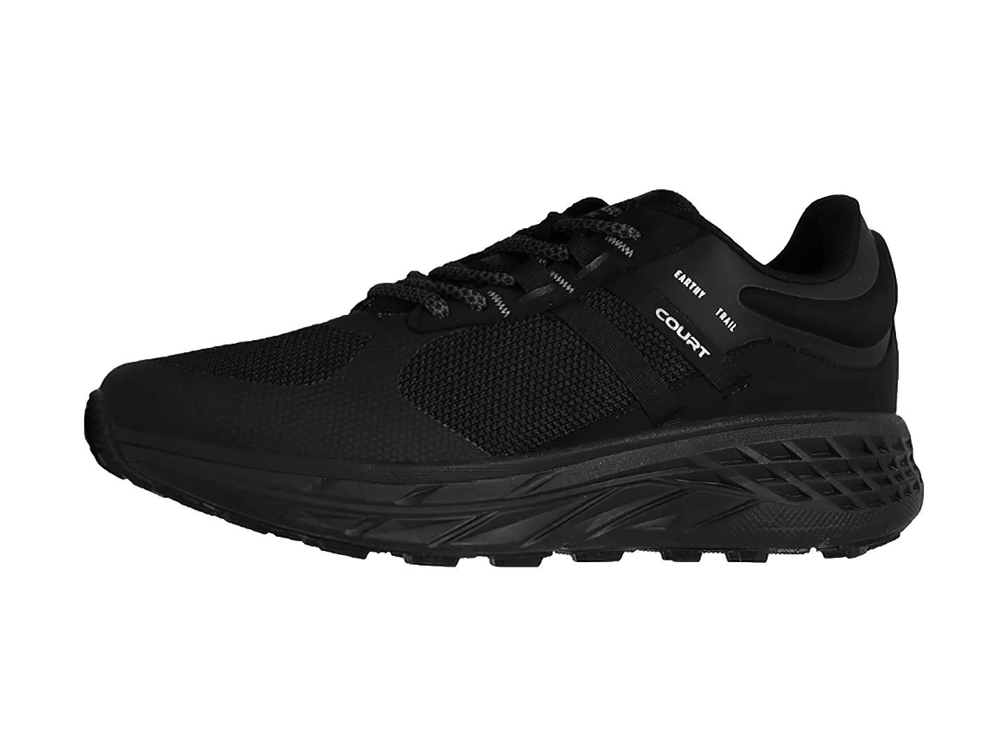 Tenis Court 7691 Negro Para Niño